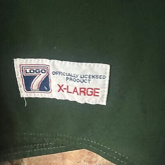 NFL Green Bay Packers QB Brett Favre #4 LOGO 7 Jersey Size XL - Picture 8 of 16